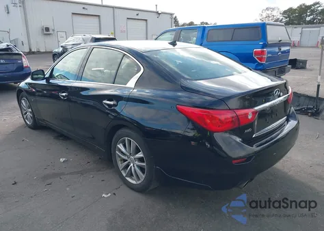 2015 Infiniti Q50 Premium z USA, uszkodzony, nr VIN JN1BV7AR0FM392515